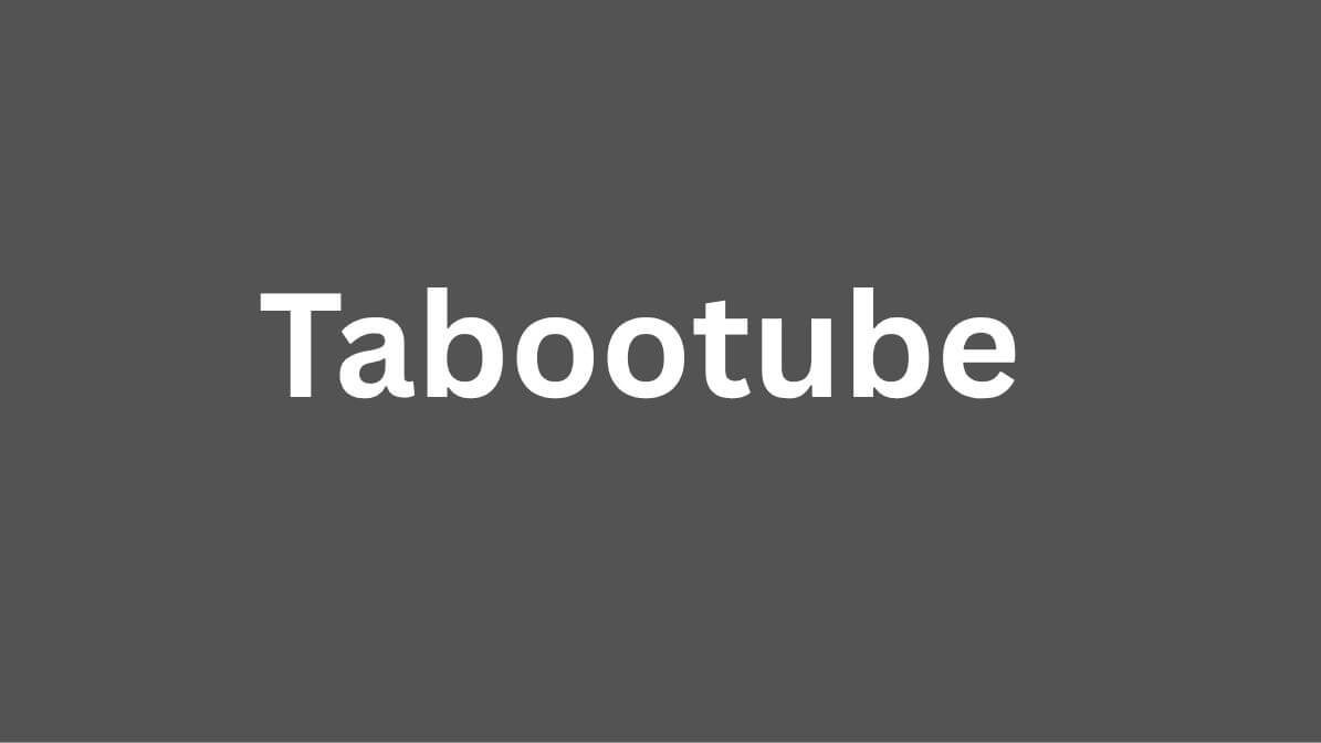 Tabootube